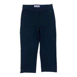Nygard High Rise Stretch Cropped Pants Black Sz 6​​​​​​​​​​​​​​​